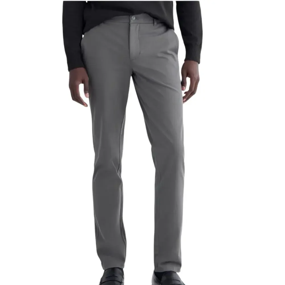 NWT Everlane Uniform The Performance Chino Slim Fit Pants Slate Gray Men’s 35x32